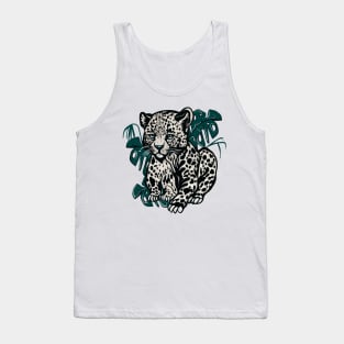 Snow leopard Tank Top